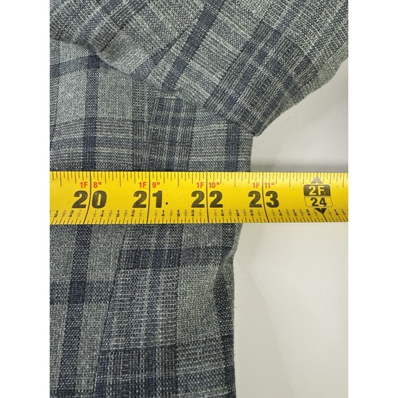 Boglioli Wool & Cashmere Sport Coat Size 48 (EU Size 58) Green Plaid Italy - Picture 9 of 11